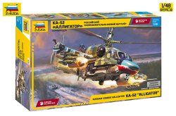 画像1: ズベズダ[ZV4830]1/48 Ka-52 アリガートル 攻撃ヘリコプター