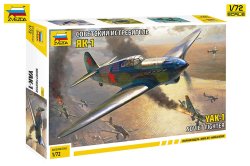画像1: ズベズダ[ZV7327]1/72 YaK-1 戦闘機