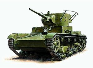 画像1: ズベズダ[ZV3538] 1/35 ソビエトＴ-26戦車（1933Ver.） (1)