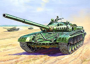 画像1: ズベズダ[ZV3552] 1/35 T-72A 主力ソ連主力戦車 (1)