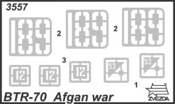 画像2: ズベズダ[ZV3557]1/35 BTR-70　アフガニスタンVer.
