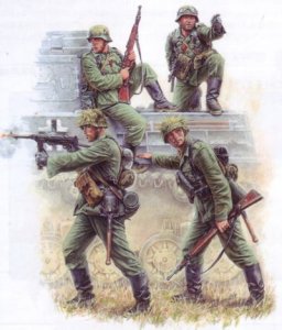 画像1: ズベズダ[ZV3582] 1/35　WWIIドイツ擲弾兵セット (1)