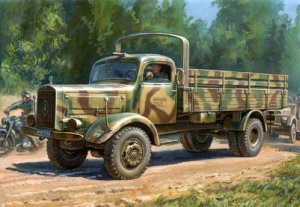 画像1: ズベズダ[ZV3596] 1/35 ドイツ軍 メルセデス 4.5t カーゴトラック WWII (1)