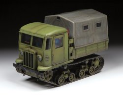 画像2: ズベズダ[ZV3663]1/35 STZ-5　ソビエト　砲牽引トラクター