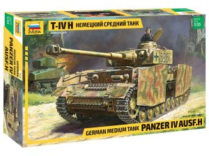 画像1: ズベズダ[ZV3620]1/35 ドイツ IV号戦車 H型 (1)