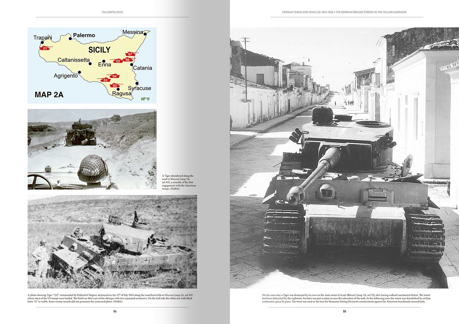 AMMO書籍[AMIG6261]書籍 イタリア戦線：ドイツ軍戦闘車輌1943