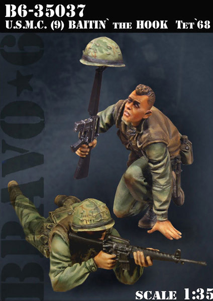 Bravo6[B6-35037]1/35 米海兵隊(9)”狙撃手は何処だ” テト攻勢'68