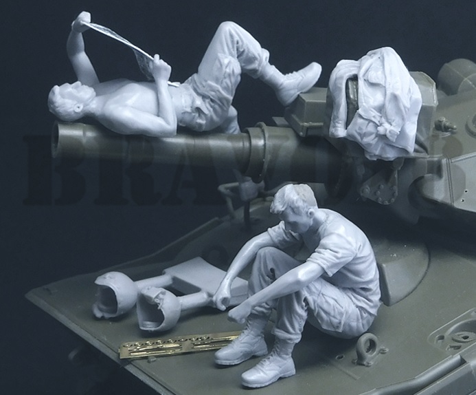Bravo6[B6-35311]1/35 ベトナム戦争 米陸軍 「国を想う」US戦車