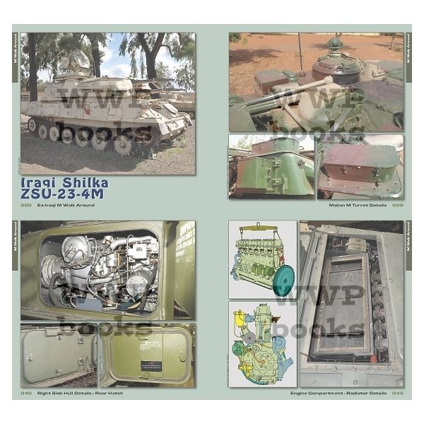 WWP [G045]現用ロシア ZSU-23 シルカ対空自走砲 ディティール