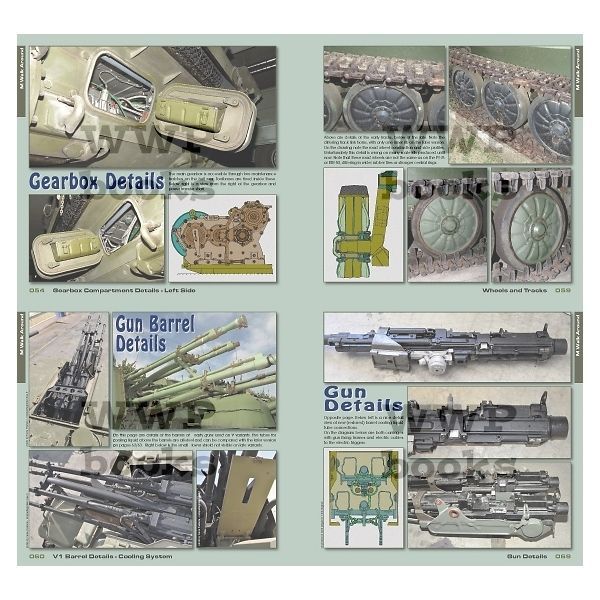 WWP [G045]現用ロシア ZSU-23 シルカ対空自走砲 ディティール