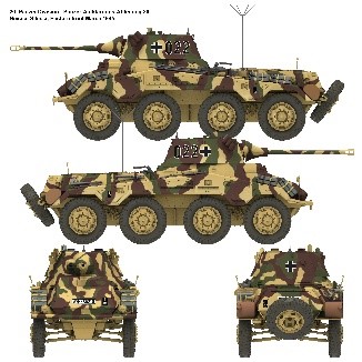 ドイツ8輪重装甲車 プーマ (プラモデル) - ホビーサーチ