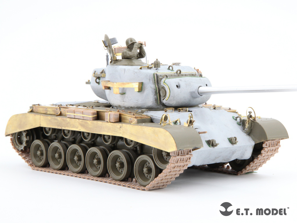 E.T.MODEL[P35-058]1/35 WWII アメリカ M26パーシング中戦車用
