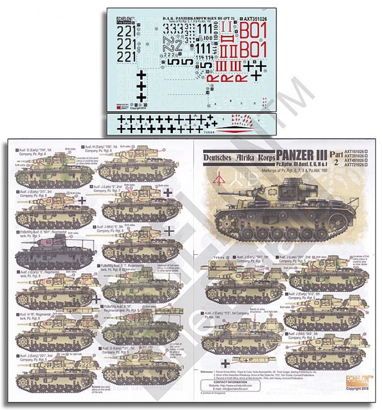 ドラゴン 1/35 WW.II ドイツアフリカ軍団III号指揮戦車H型