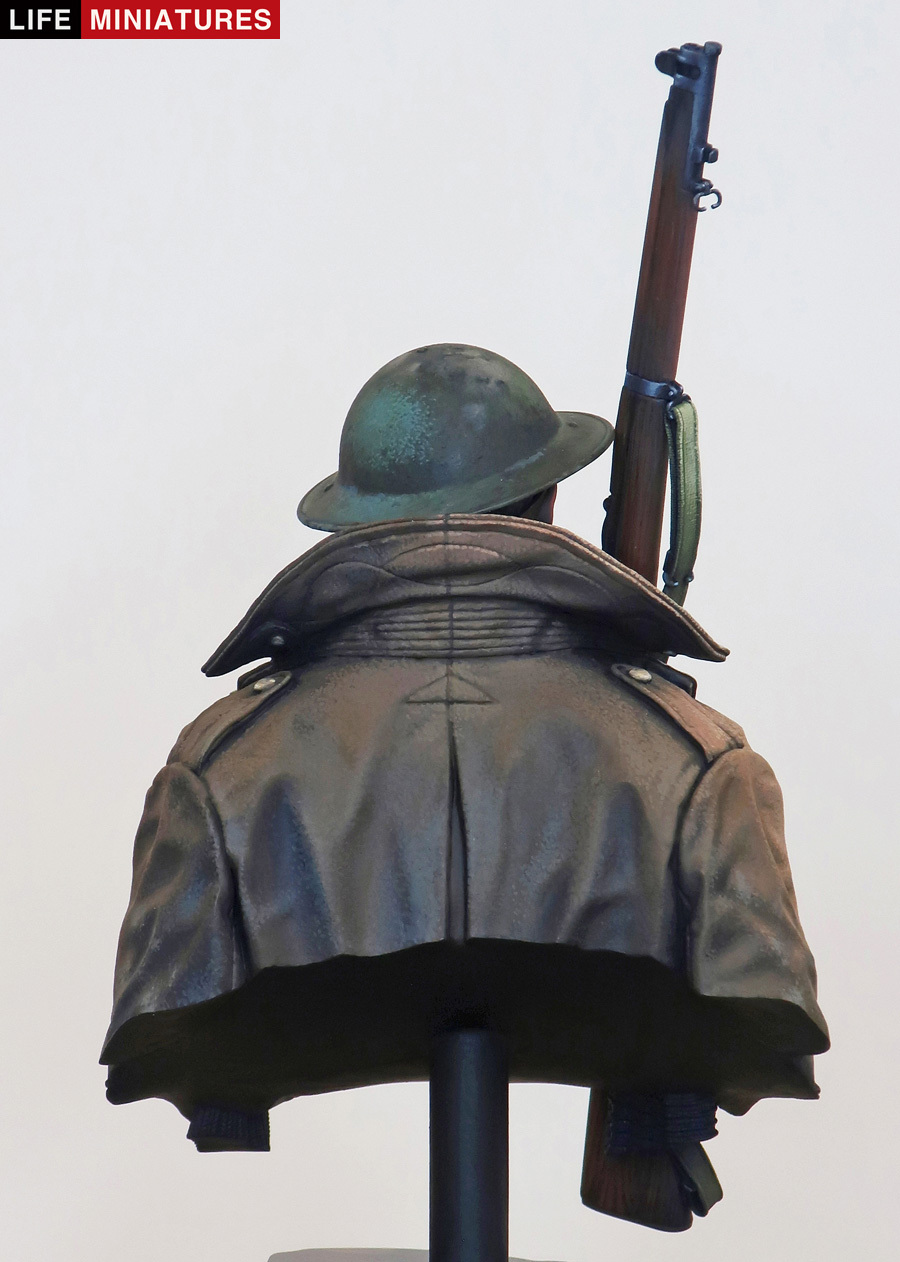 ライフミニチュア[LM-B025]1/10 WWI 胸像 イギリス陸軍「名も