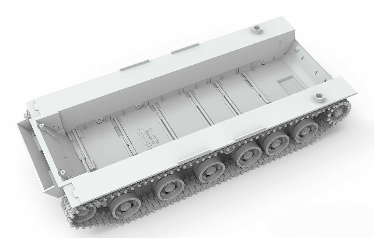 モンモデル[MENTS-050]1/35 中国人民解放軍 ZTQ15軽戦車 爆発