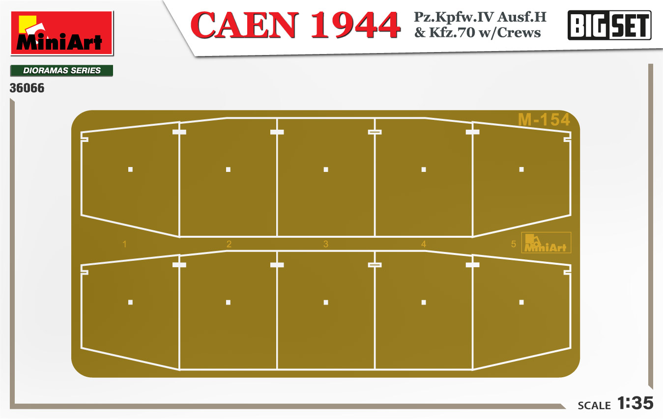 ミニアート[MA36066]1/35 カーン 1944年 IV号戦車 Ausf.H & Kfz