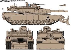 ライフィールドモデル[RFM5048]1/35 M1A1 FEP エイブラムスw