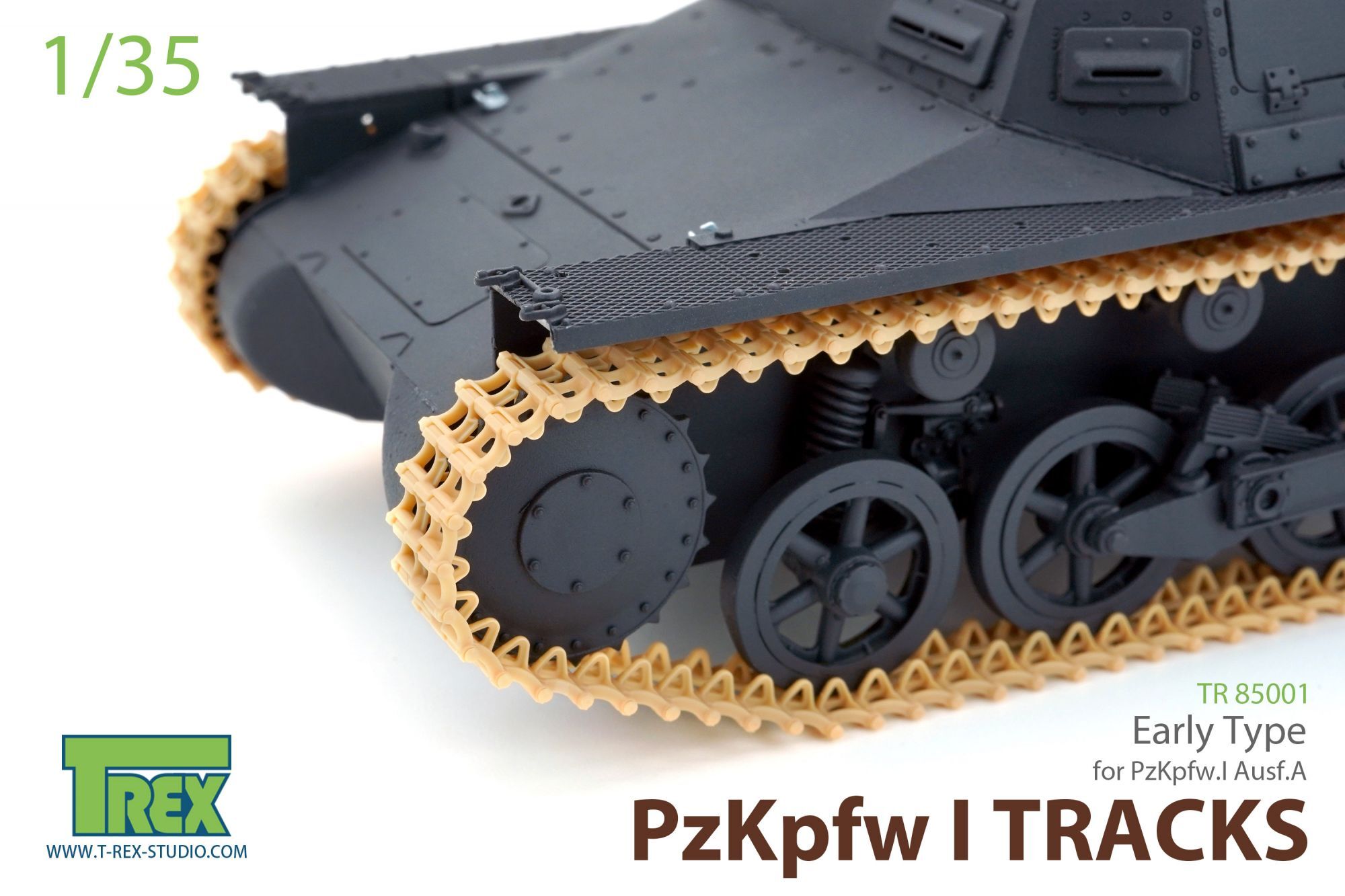 T-Rex Studio[TR85001]1/35 I号戦車A型用初期型履帯 - M.S