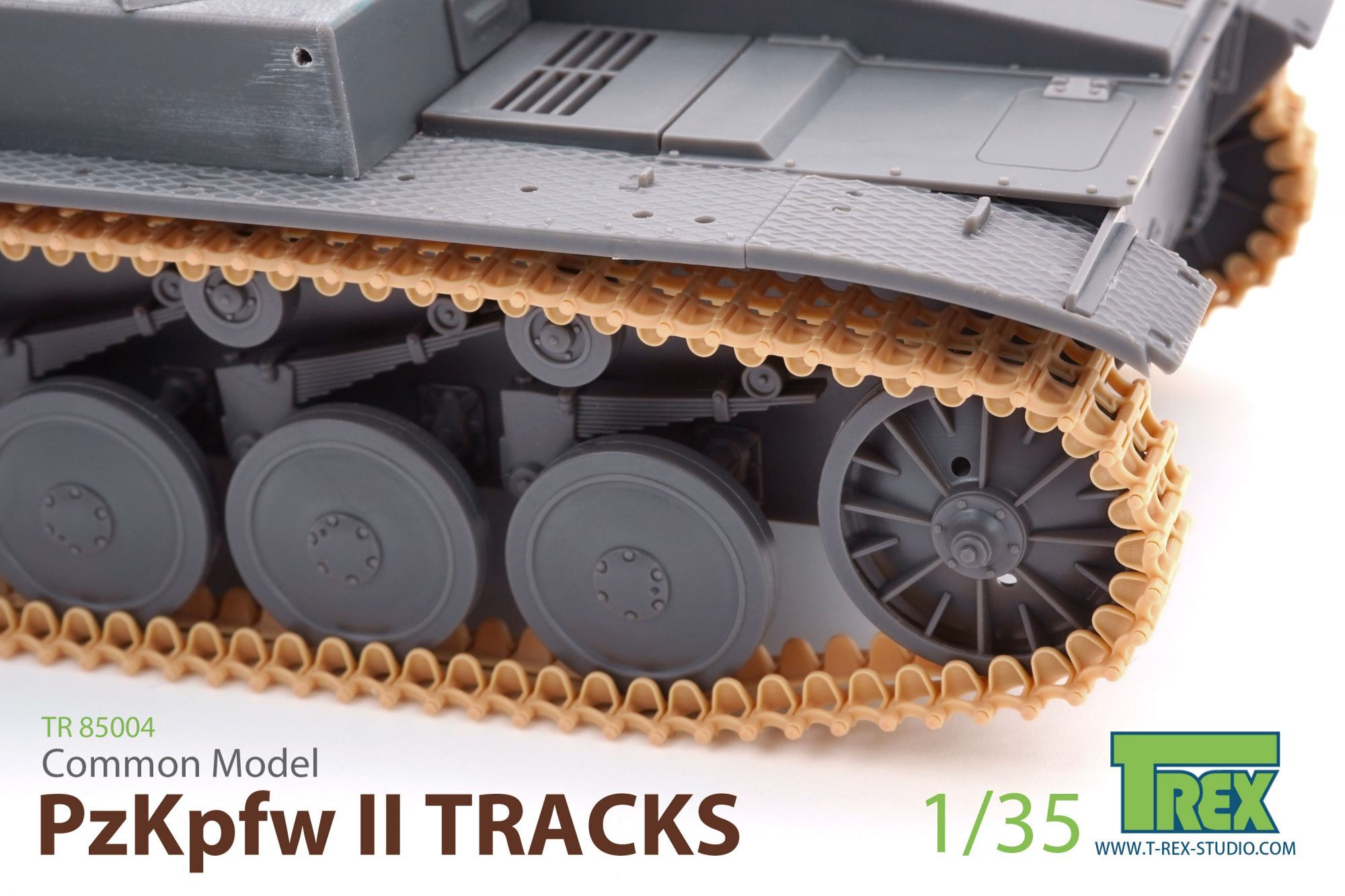 T-Rex Studio[TR85004]1/35 II号戦車用履帯 通常型 - M.S Models