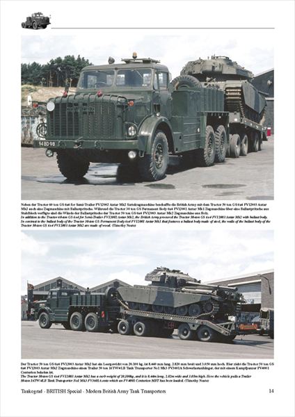 Tankograd[TG-F9016]Modern British Army Tank Transporters