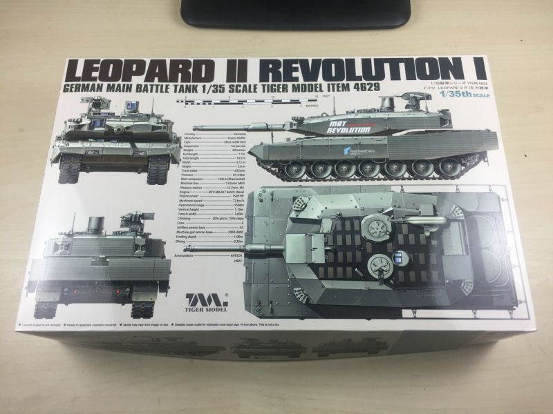 タイガーモデル[TM-4629]1/35 レオパルト2 レボルーションI 主力