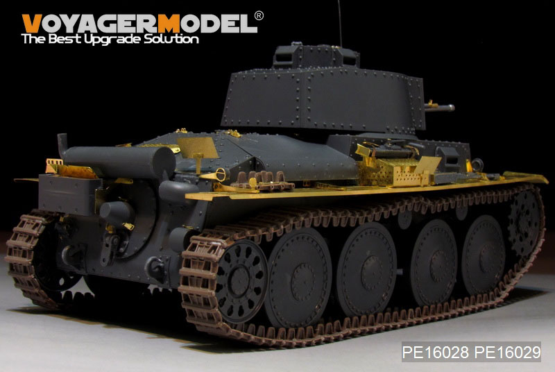 VoyagerModel [PE16029]1/16 WWII独 38(t)軽戦車 E/F型 フェンダーセット(パンダ16001用) - M