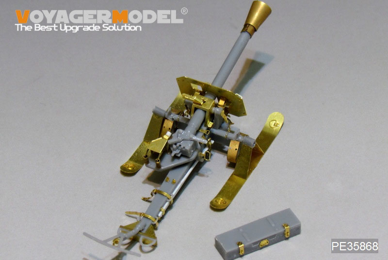 VoyagerModel [PE35868]1/35 WWII独 8.8cmロケット発射器43型プップヒェン(橇付) エッチングセット(DML6097用)
