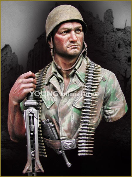 Young Miniatures[YM1844]1/10 WWIIドイツ降下猟兵