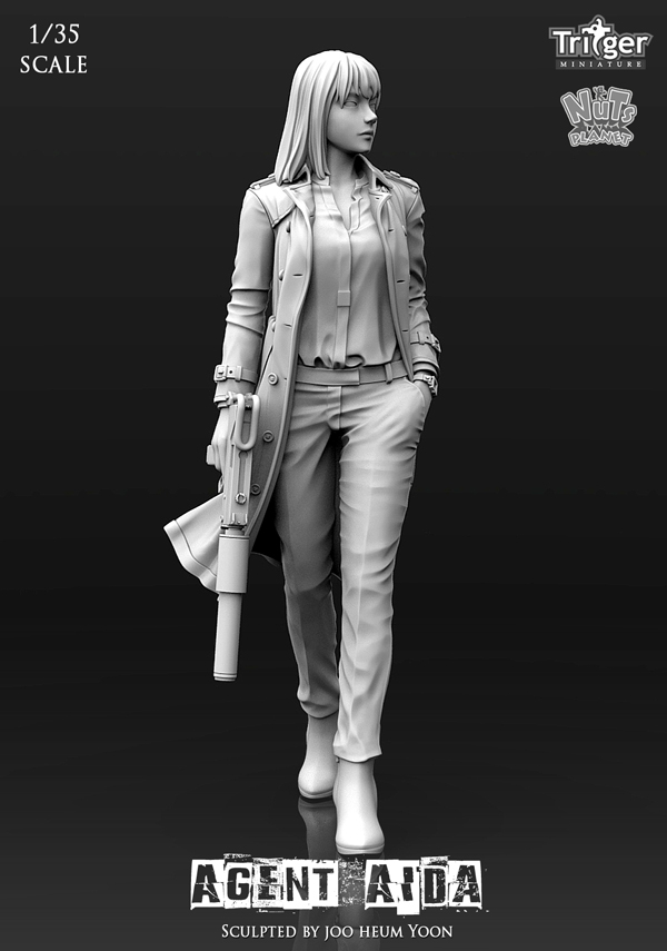 ナッツプラネット[T35012]1/35 全てを知る女エージェント アイーダ