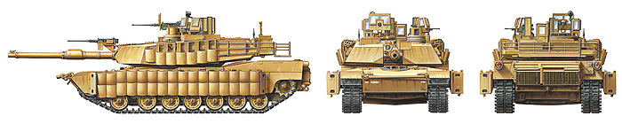 タミヤ[TAM35326] 1/35 アメリカ M1A2 SEP エイブラムス戦車