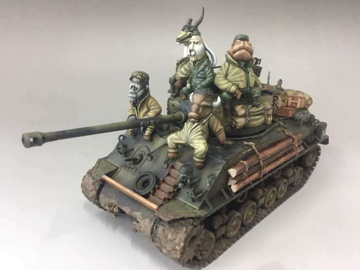 トリファクトリー[AT-013]1/35 WWII アメリカ 戦車兵 セット