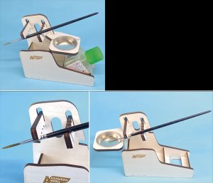 画像2: アスナロウモデル[66]ブラシレスト ・モノ　スノー (2)