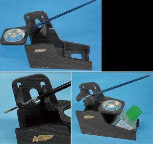 画像2: アスナロウモデル[68]ブラシレスト ・モノ　ノワール (2)