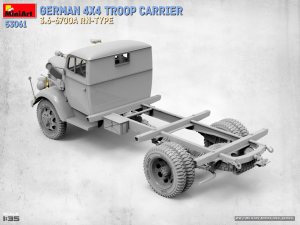 画像6: ミニアート[MA53061]1/35 ドイツ製 4x4 兵員輸送車 3.6-6700A Rn型 (6)
