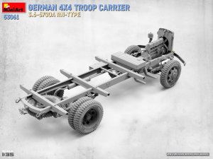 画像7: ミニアート[MA53061]1/35 ドイツ製 4x4 兵員輸送車 3.6-6700A Rn型 (7)