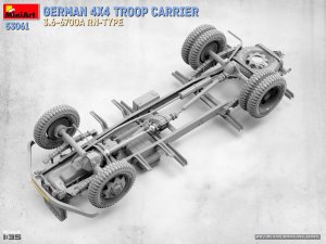 画像9: ミニアート[MA53061]1/35 ドイツ製 4x4 兵員輸送車 3.6-6700A Rn型 (9)