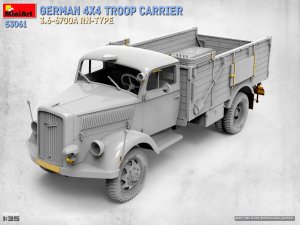 画像10: ミニアート[MA53061]1/35 ドイツ製 4x4 兵員輸送車 3.6-6700A Rn型 (10)