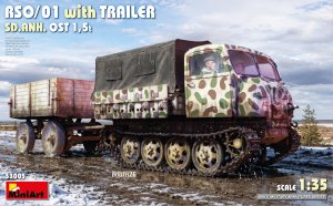 画像1: ミニアート[MA53005]1/35 RSO/01 w/トレーラー Sd.Anh. Ost 1.5 t (1)