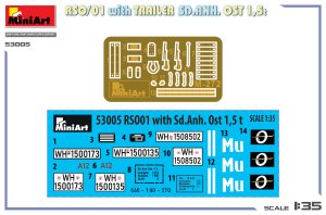 画像19: ミニアート[MA53005]1/35 RSO/01 w/トレーラー Sd.Anh. Ost 1.5 t (19)