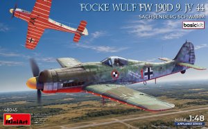 画像1: ミニアート[MA48045]1/48 フォッケ・ウルフ Fw 190D-9 JV 44 ザクセンベルク・シュヴァルム ベーシックキット (1)