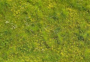 画像2: Model Scene[F561-S]草マットプレミアム 春の草原 ミニパック(13x17cm) (2)