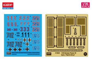 画像3: アカデミー[AM13531]1/35 III号戦車 J型 「北アフリカ戦線」 (3)