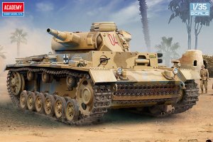 画像1: アカデミー[AM13567]III号戦車 N型 “北アフリカ戦線” (1)