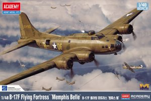画像1: アカデミー[AM12378]1/48 B-17F フライングフォートレス "メンフィス・ベル" (1)