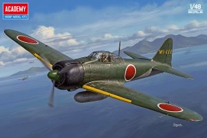画像1: アカデミー[AM12381]1/48 零式艦上戦闘機21型 "ラバウル航空隊" (1)