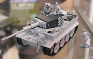 画像4: アカデミー[AM13287]1/35 ドイツ タイガーI 戦車 中期Ver.”ノルマンディー上陸作戦70周年キット” (4)