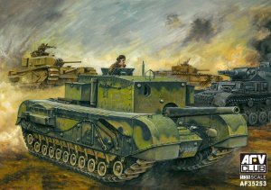 画像1: AFV  Club[FV35253] 1/35　A22D チャーチル　3インチガンキャリア (1)