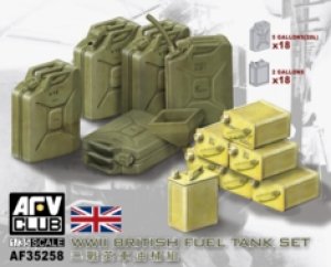 画像1: AFV  Club[FV35258] 1/35 ＷＷＩＩイギリス軍　燃料缶セット (1)