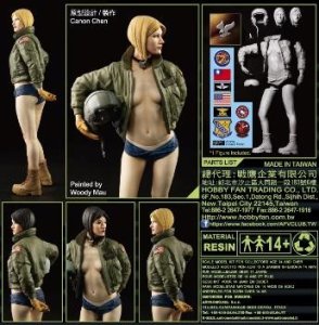 画像2: AFV  Club[HF1208]1/12　トップガン バルキリー ケリー・ミッチェル/ジェニフェン・リー (2)