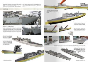 画像2: AKインタラクティブ書籍[AK098]書籍モデリングフルアヘッド1　ノックス級/バレアス級フリゲート艦 (2)